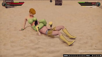 Karen vs al nf3d mixed mma femdom combat