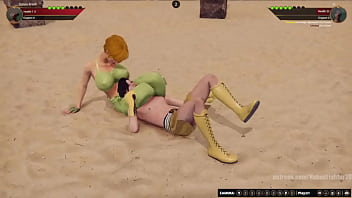 Karen vs al nf3d mixed mma femdom combat