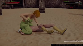 Karen vs al nf3d mixed mma femdom combat