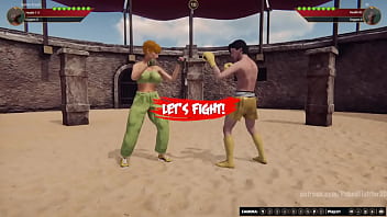 Karen vs al nf3d mixed mma femdom combat