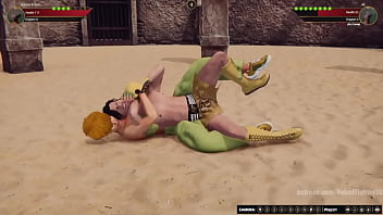 Karen vs al nf3d mixed mma femdom combat