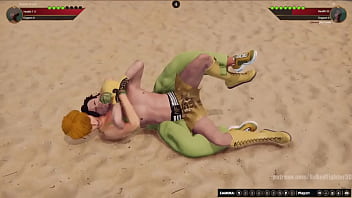 Karen vs al nf3d mixed mma femdom combat