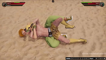 Karen vs al nf3d mixed mma femdom combat