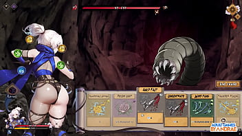 Ep9 double footjob with manari and yutaka half demon shinobi