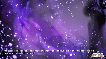 Ep9 double footjob with manari and yutaka half demon shinobi