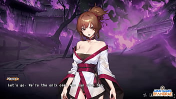 Ep9 double footjob with manari and yutaka half demon shinobi