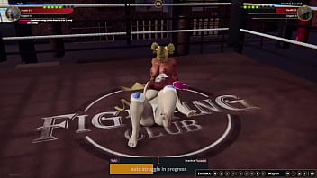 Yuki vs frankie nf3d kinky fight combat battle ring