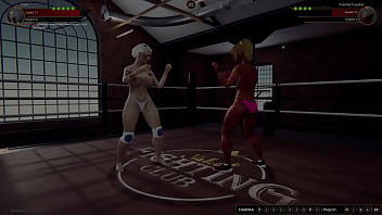 Yuki vs frankie nf3d kinky fight combat battle ring