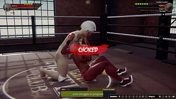 Yuki vs frankie nf3d kinky fight combat battle ring