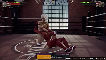 Yuki vs frankie nf3d kinky fight combat battle ring