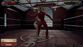 Yuki vs frankie nf3d kinky fight combat battle ring