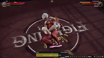 Yuki vs frankie nf3d kinky fight combat battle ring