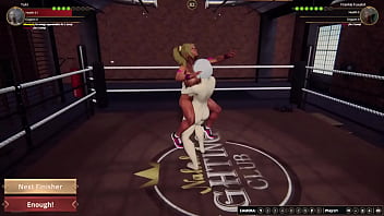 Yuki vs frankie nf3d kinky fight combat battle ring