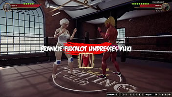 Yuki vs frankie nf3d kinky fight combat battle ring
