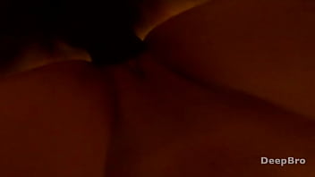 Pov my huge cock stretches her tight pussy