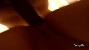 Pov my huge cock stretches her tight pussy