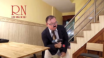 Cheating housewife plumber and cuckold husband at the kitchen full video 276