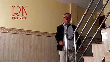 Cheating housewife plumber and cuckold husband at the kitchen full video