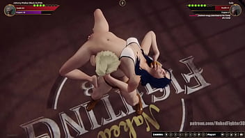 Johnny walker vs gale nf3d mixed sexual combat maledom