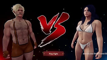 Johnny walker vs gale nf3d mixed sexual combat maledom