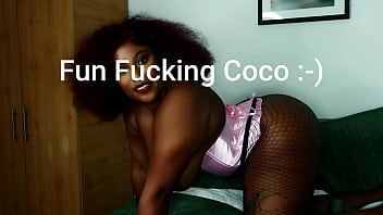Coco bootied black girl fun fuck in a small room