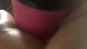 Lil momma playing in it till she squirt