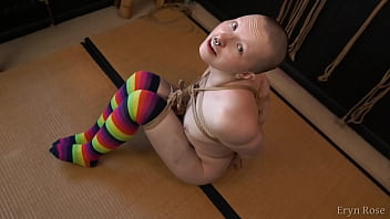 Happy and helpless in rope bondage eryn rose