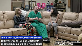 Freshman gets mandatory hitachi orgasm from doctor tampa daisy bean