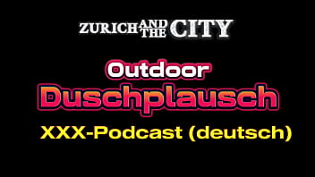 Outdoor duschplausch – xxx podcast auf deutsch
