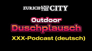 Outdoor duschplausch – xxx podcast auf deutsch
