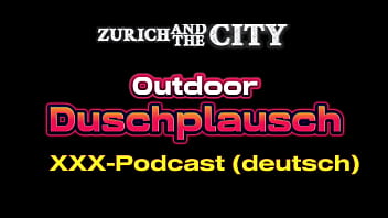 Outdoor duschplausch – xxx podcast auf deutsch
