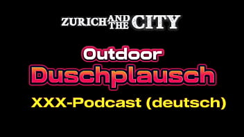 Outdoor duschplausch – xxx podcast auf deutsch