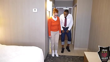 Nerdy ginger reign loved anal facial & rome major's bbc