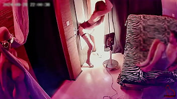 Homemade gloryhole behind the scene 100% real redcat in action