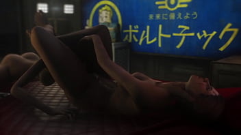 Fallout 4 rey and cait having fun