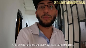 The casting guy didn't get an erection and sofia couldn't stay with the desire to feel a dick in her mouth