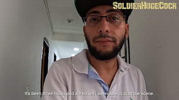 The casting guy didn't get an erection and sofia couldn't stay with the desire to feel a dick in her mouth