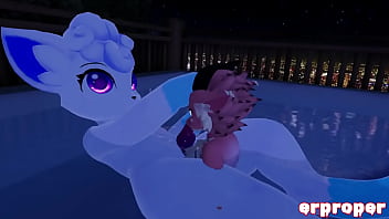 Vrchat draco sucks and fucks alolan vulpix