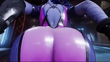 Overwatch widowmaker grinds her ass in your face