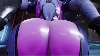 Overwatch widowmaker grinds her ass in your face
