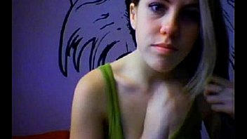 Blonde Teen Shows Her Natural Tits On Webcam thumbnail