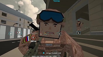 Dando um pau no cu de geral no battlebit