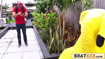 Trainer bags tiny pikahoe in wild living room catch