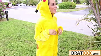 Trainer bags tiny pikahoe in wild living room catch