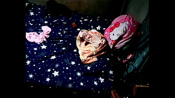 Behind the scenes of a beautiful woman masturbating