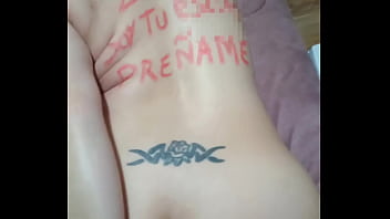 Gaucha vadia da serra metendo pau de borracha na bunda