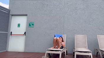 I recorded my famous influencer roommate sunbathing in brasilin thong here in medelin