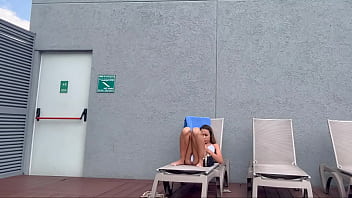 I recorded my famous influencer roommate sunbathing in brasilin thong here in medelin