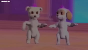 Hoy me puse linda para verte video de los perros vailando video oficial