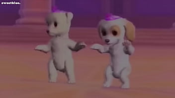 Hoy me puse linda para verte video de los perros vailando video oficial
